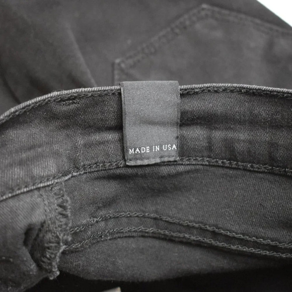 KanCan Skinny Jeans Sz 27 Mid Rise Denim Pants Distressed Grunge Destroyed Black - Picture 9 of 16